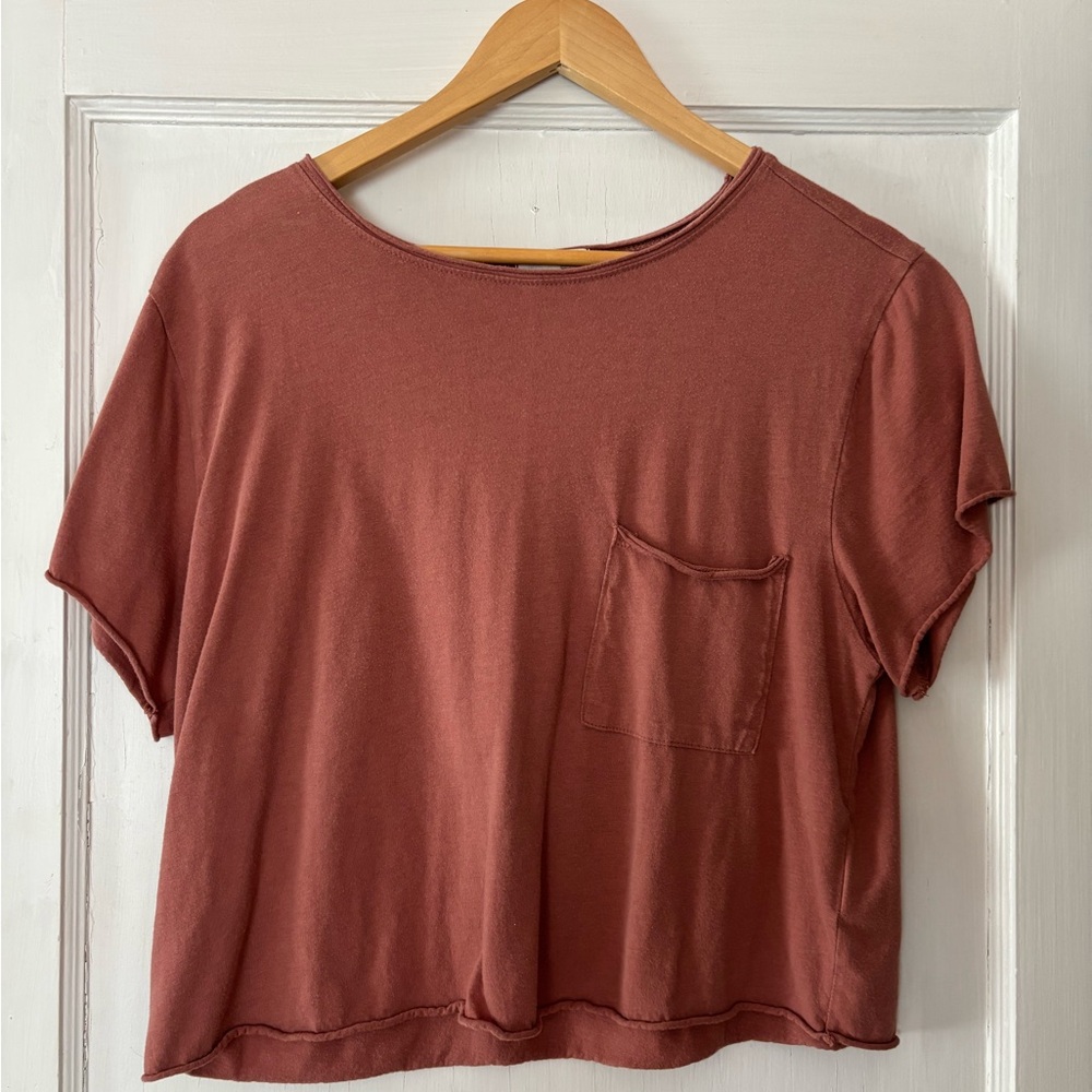 Threads 4 Thought Crop Pocket Tee